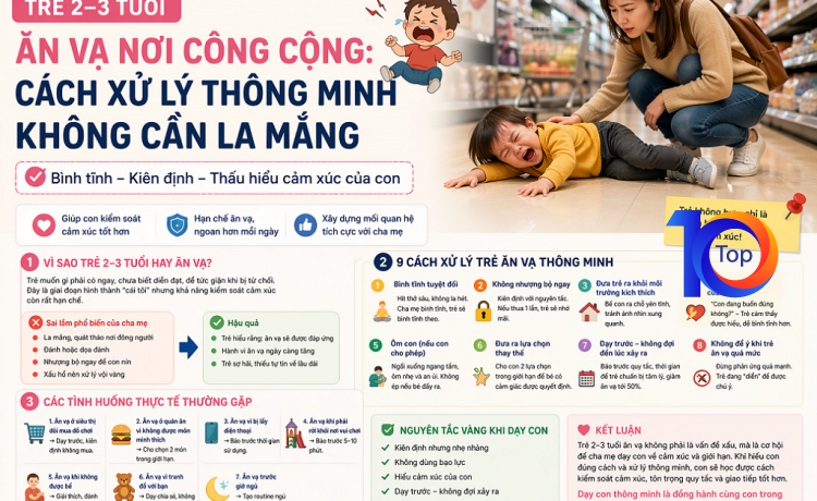 Xu ly khi tre an va noi cong cong